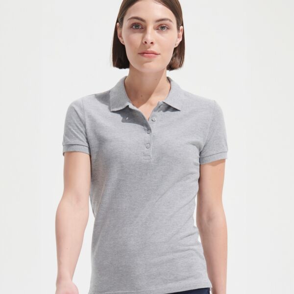 SOL'S Ladies People Cotton Piqué Polo Shirt Thumbnail